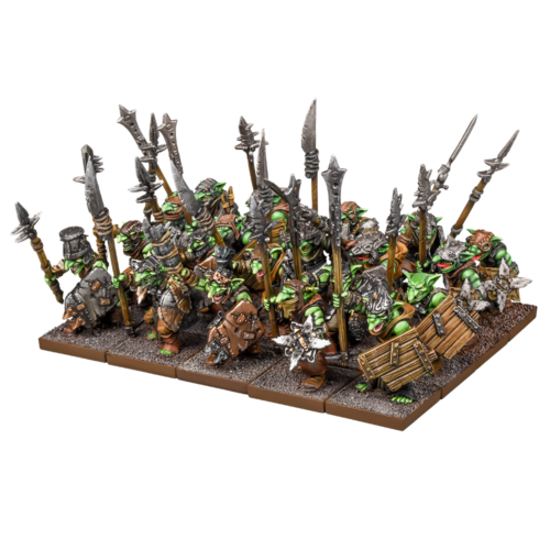 Kings of War Goblin infantry sharpsticks regiment
